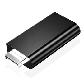 Lunpog PS2 to HDMI Converter, PS2 to HDMI Adapter Converter PS2 to HDMI Converter with Headphone Audio Socket and HDMI Cable, for PS2 HDTV HDMI Monitor (1 Piece)