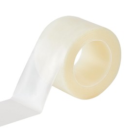 ZZJMCH Transparent Door and Window Weather Stripping Tape, Clear Window Draft Isolation Sealing Film Tape for Door Draft Stopper Adhesive Tape, No Residue (2 Inch x 55 Yards)