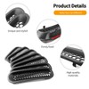 Hoolcar Front Grill Mesh Inserts Clip-in Honeycomb Grille Guard Cover