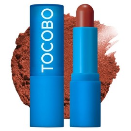 Tocobo Powder Cream Lip Balm, 037 Tender Brown, 3.5g, 1 piece / 토코보 파우더 크림 립밤, 037 텐더 브라운, 3.5g, 1개