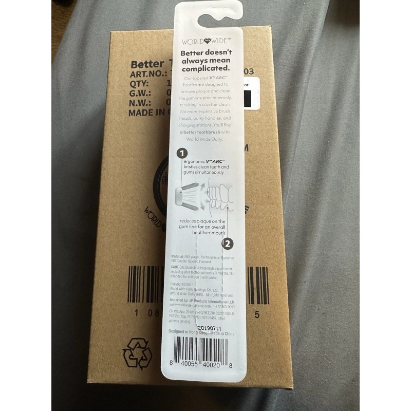 Ultra World Wide Daily Toothbrush 12 Pack - Ultra Soft