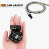 2 PCS Garden Hose Pipe Connector 1/2 inch Male Threaded