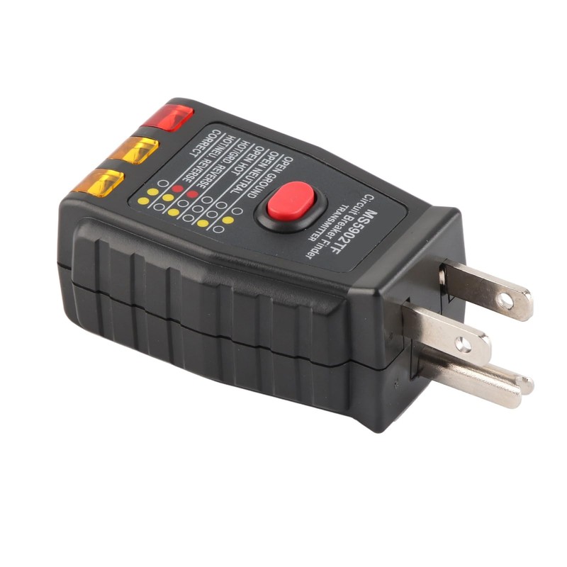 MASTECH MS5902 Automatic Circuit Breaker Fuse Finder US/EU Plug Socket