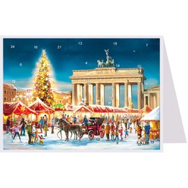 Postkarten Adventskalender "Berlin"