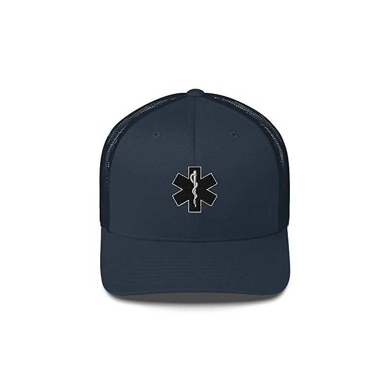 EMS Mens Hat | EMT Gifts - Mesh Trucker Hat