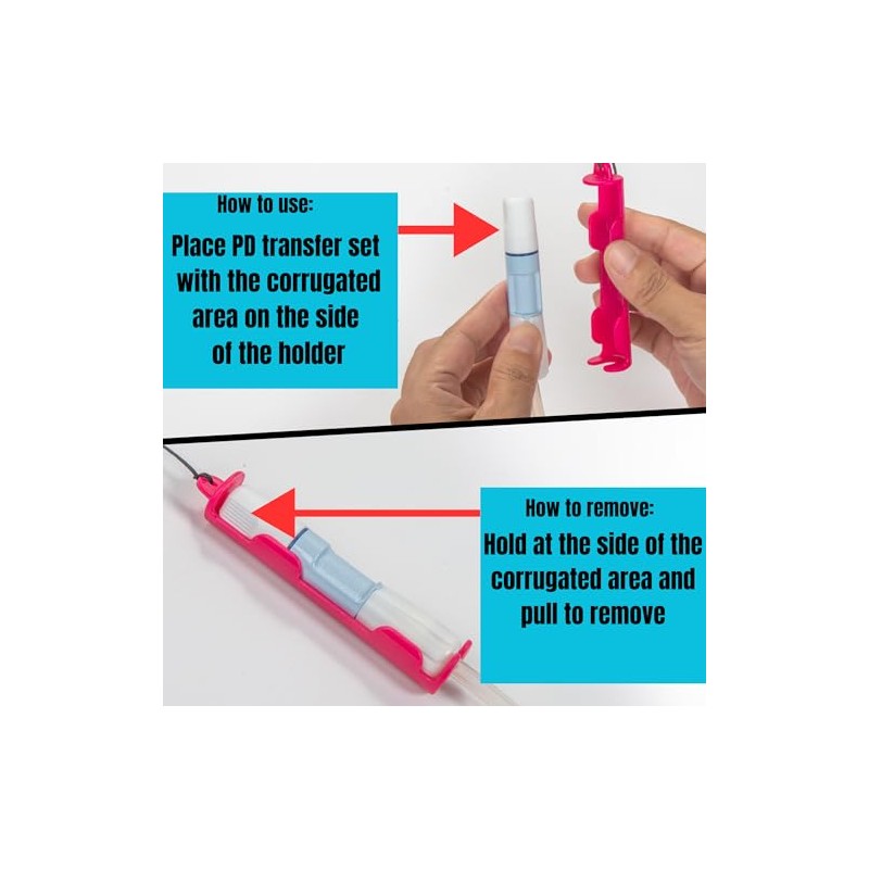 Peritoneal Dialysis Transfer Set Catheter Holder Accessories for Baxter. PD