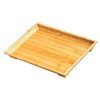 Original Bamboo Rectangular Tea Tray Chinese Tea Serving Tray Teaboard