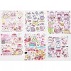 sanrio 10 sheets uncut Kawaii sticker sheets bundle bunny, korean