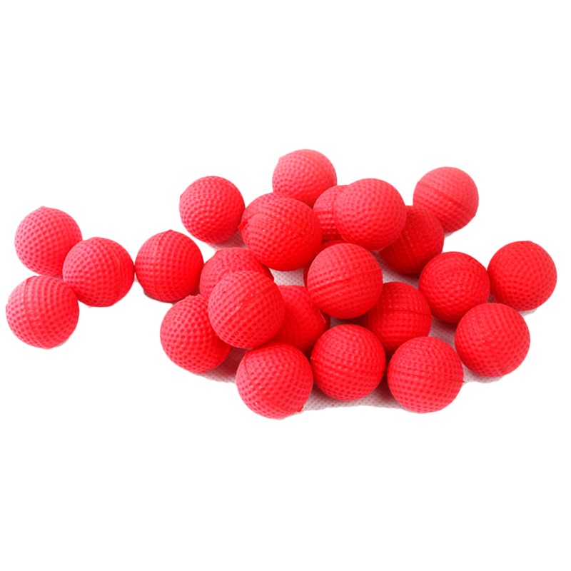 100Pcs Rounds Foam Ammo Refill Replace Balls Pack Children Kids