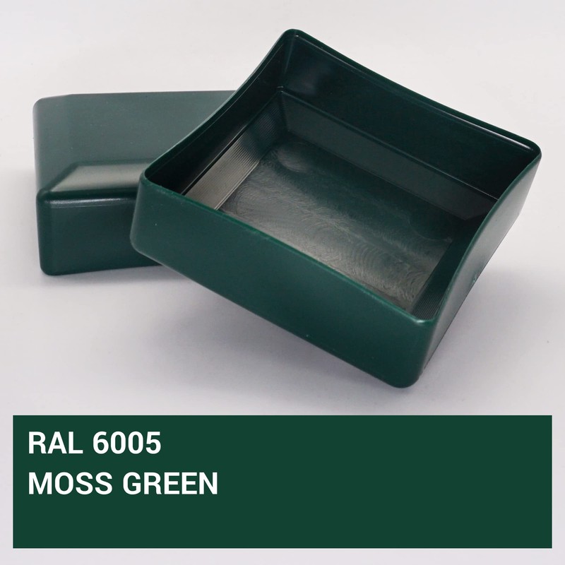 SKIR'CO (2 pcs) Fence Post Caps, Square 100 x 100