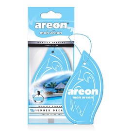AREON MON MA18 Long Lasting Hanging Best Car Air Freshener Summer Dream Scent, 12 pack