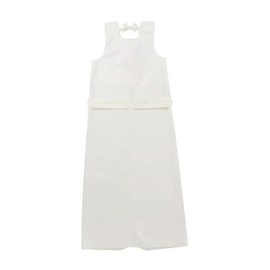 Angel Bathing Aid Apron, String Type, White, LL