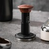 Coffee Tamper Spring Loaded Tamper Calibrated Coffee Tamper Wood Handle