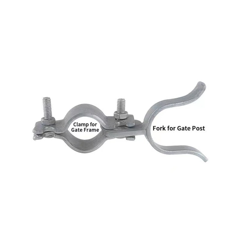 1-3/8" Fork Latch Galvanized Fence Gate Latch for Chain Link