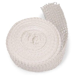 The Sausage Maker® 50ft Meat Netting Roll Various Size, Elastic Butchers Twine Cooking String Food Net, USA Made, BPA Free Stretchable Poly-Cotton Mesh, Working Diameter (Size 12-3.5" Dia)