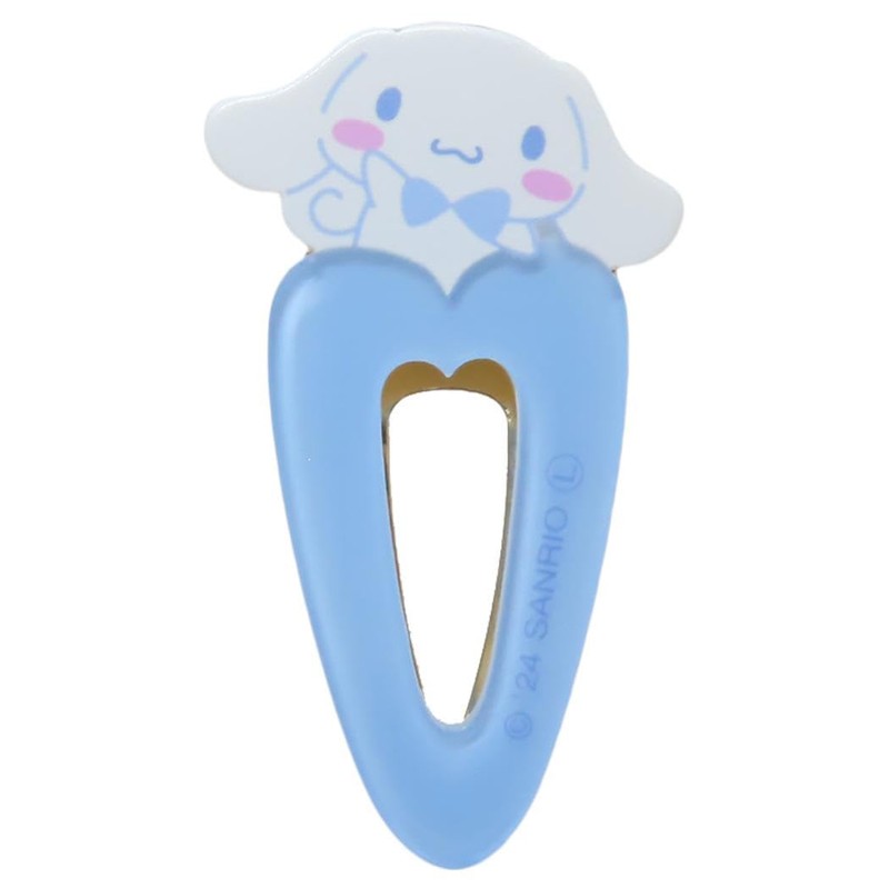 Kamio Japan 045278 Cinnamoroll Hair Clip, Hair Clamp, Bite Patchin,