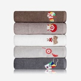 Songwol Towel Traditional Embroidery 2 piece set random