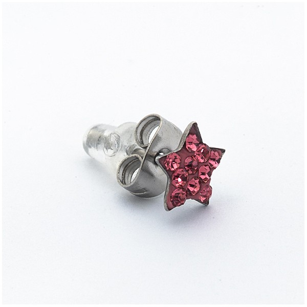 Borghetti Pharma Hypoallergenic Earrings, 2pcs (Code: FLAT-STRS)