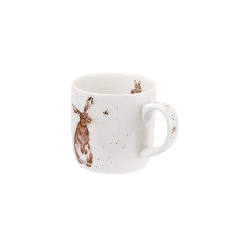 Wrendale Designs Tasse aus feinem Knochenporzellan, Motiv: „Der Hase und