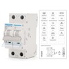 MOLLOM DC 2 Pole Miniature Circuit Breaker, 500V 63Amps, C63