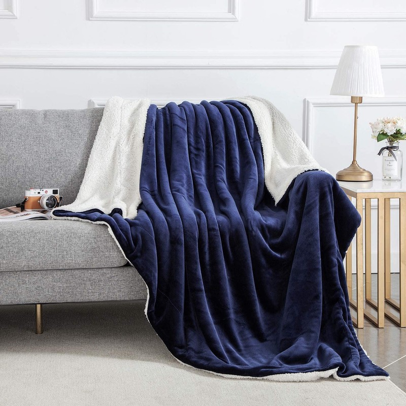 IR Imperial Rooms Sherpa Fleece Blanket Bed Throws Blankets For