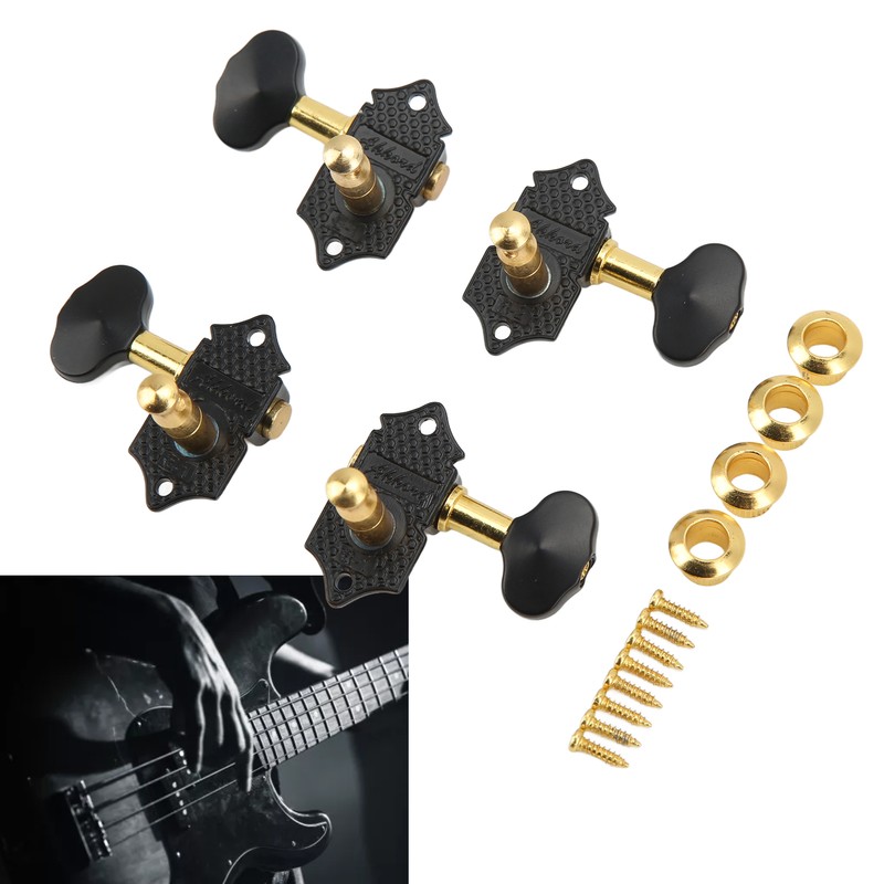 Ukulele Tuning Pegs Metal 2 Left 2 Right Guitar Tuning