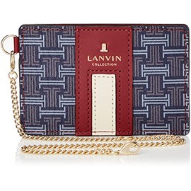 Lanvin Collection 65-6510 Pass Case, Felia Purse, navy/red