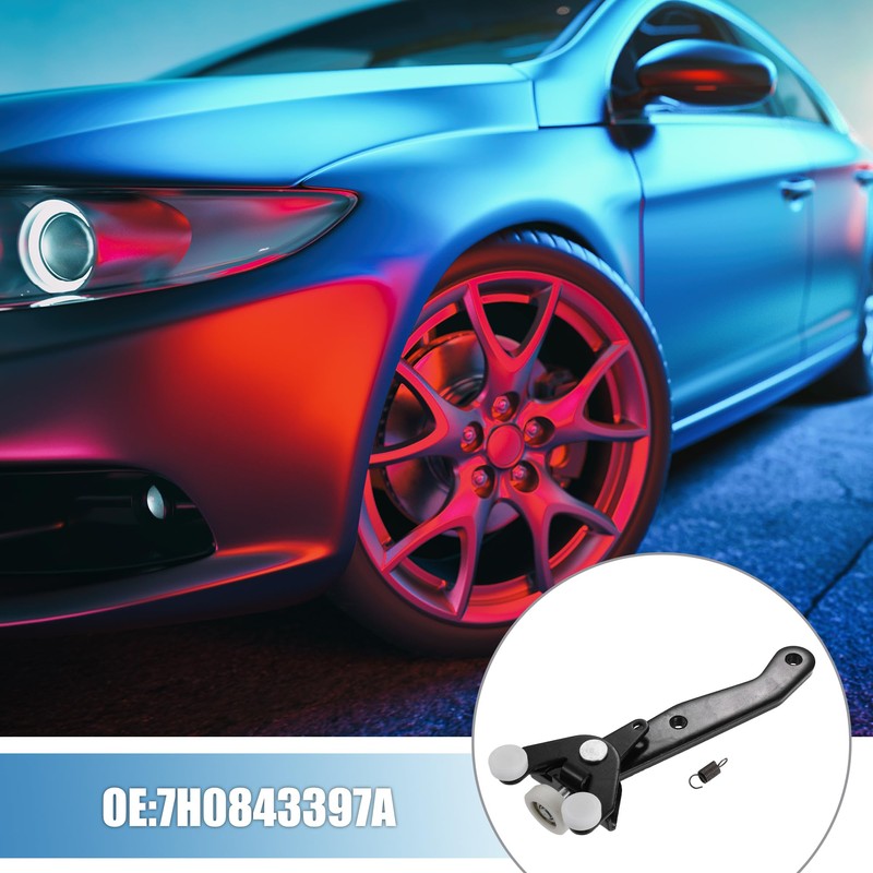 A ABSOPRO Sliding Door Roller Bottom Left No.7H0843397AA for VW