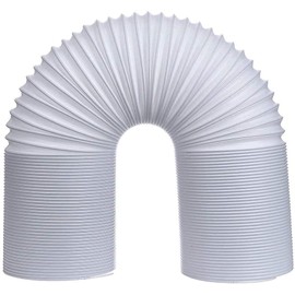 Exhaust Hose, PVC Exhaust Hose for Air Conditioner, Diameter 130/150 mm, for Air Conditioner, Mobile Air Conditioner, Tumble Dryer, Extractor Hood, Dryer (Diameter 150 mm, 2 M)