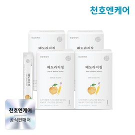 Cheonho Encare 천호엔케어 국산 도라지 함유 배도라지청 10ml 30포 4박스 Cheonhoen Care Domestic Bellflower Containing Pear Bellflower Syrup 10ml 30 Packs 4 Boxes
