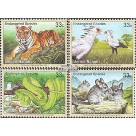Prophila UNO - New York 815-818 Four-block (complete excl. 1999 Endangered animals (collector stamps)