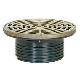 Sioux Chief 832-4HNR Finish Fixture for Adjustable Floor Drain PVC Round 6-1/2 I