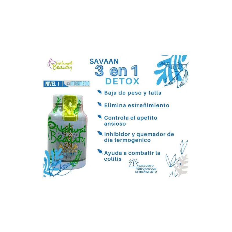 3 En 1 Detox + Clean Liver | Limpieza Hepática