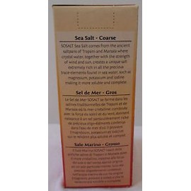 Sea Salt, (Coarse) SoSalt / Bulk Trapani 2 lb.20oz. (35.3 oz.)