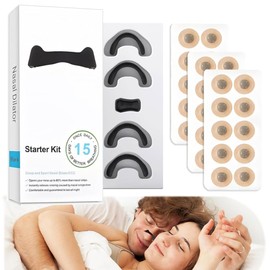 COTIACCV Dilatadores Nasales Magnéticos, Tiras Nasales Antironquidos, Cómodo de Llevar, Puede Mejorar la Respiración y Aliviar la Congestión Nasal, Ideales para el Hogar, Deportes y Viajes (15 pares)
