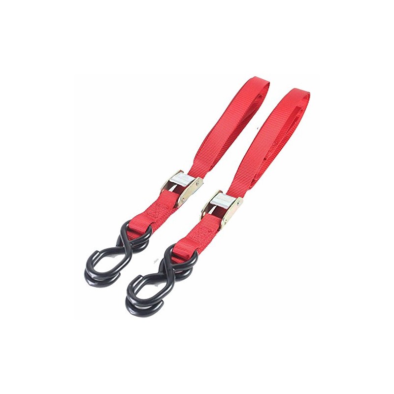 2 × Tie Down Piece Autolock Bike Motorbike Safe Secure