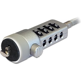 NAVILOCK 20643 Combination Security Cable Silver