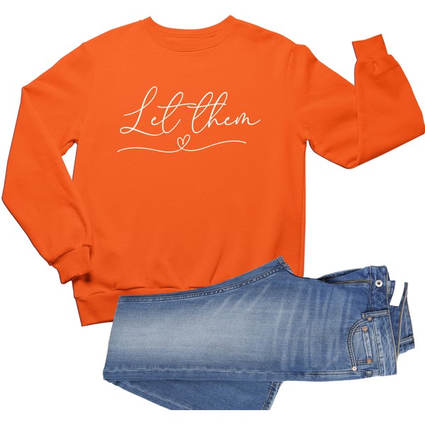 Go All Out XX-Large Orange Mens Let Them With Heart