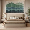 laddawan Extra Large Macrame Wall Hanging Dip-Dyed Tapestry Modern Wooden