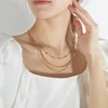 Kim Carrey 24K Real Gold Plated Necklaces for Women |