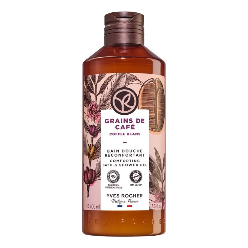 Maxi Gel Corporal De Ducha Granos de café Yves Rocher