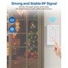 Remote Control Outlet, WILAWELS Wireless Light Switch, Removable Remote Light