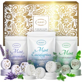 Shower Steamers Aromatherapy 18 Pack Gifts for Women Birthday Christmas Stocking Stuffers White Elephant Natural Essential Oils Stress Relief Mint Lavender Relaxation for Mom her him Men Teens Adults