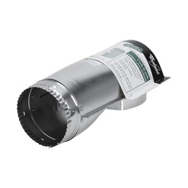 Whirlpool 4396004 Dryer Exhaust Duct, Silver