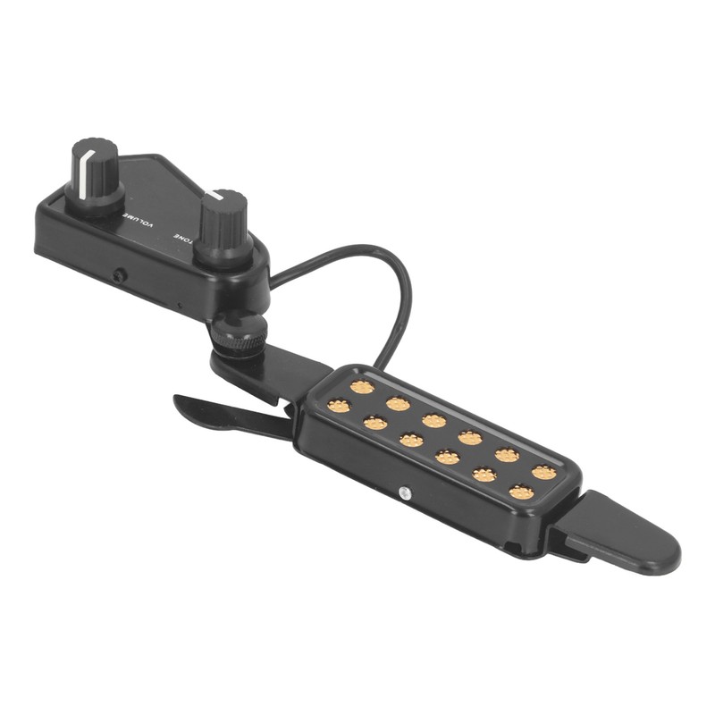 Acoustic Guitar Pickup Volume Adjustable Magnetic Guitar Pickup with 3