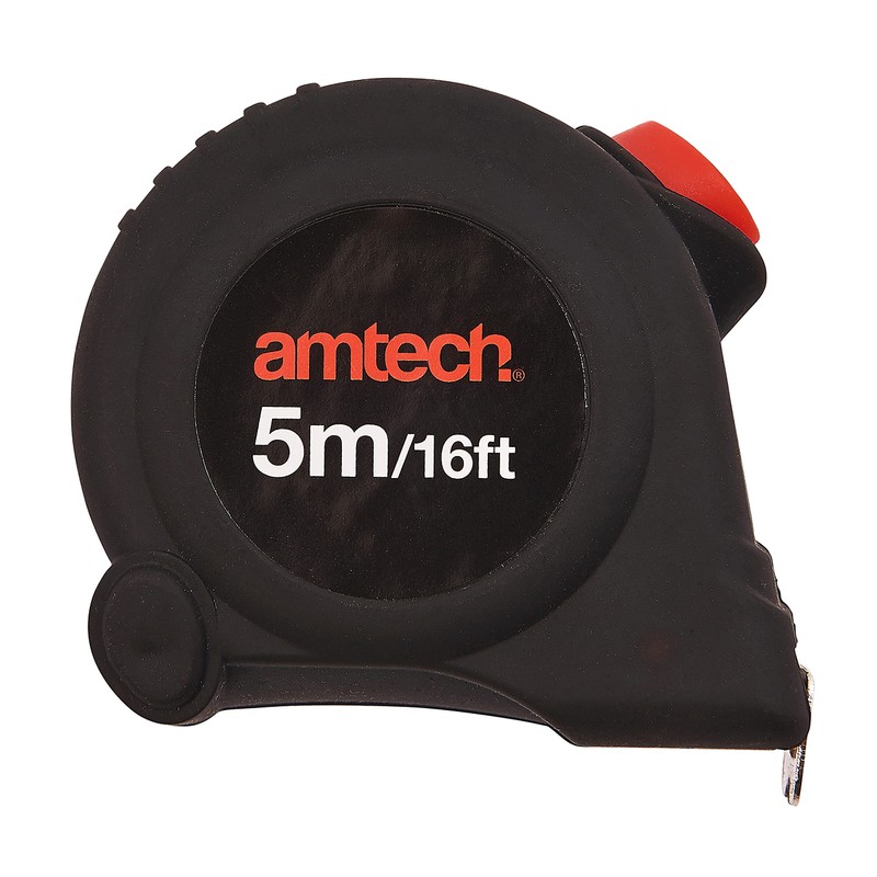 Amtech P1265 5m x 25mm Self-Locking Measuring Tape