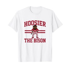 Hoosier The Bison - Indiana Hoosiers T-Shirt