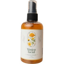 NAE Tónico Facial Cempasúchil Manzanilla 120ml Calmante para Piel Sensible Reduce Irritación Hidrata y Fortalece Barrera Cutánea 100% Ingredientes Naturales Vegano