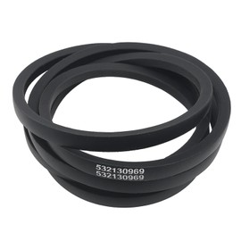 Hippotech 130969 Lawn Mower Drive Belt 1/2" x 92-1/2" for Craftsman Hus-qvarna Riding Mower 42 inch Deck V Belt Replaces# 532130969, Drive Belt for John Deere Tractor LT150, LT160, LT170, X300, X320