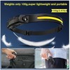 2025 Fashion 2 pack waterproof Headlamp Rechargeable with 230° Wide